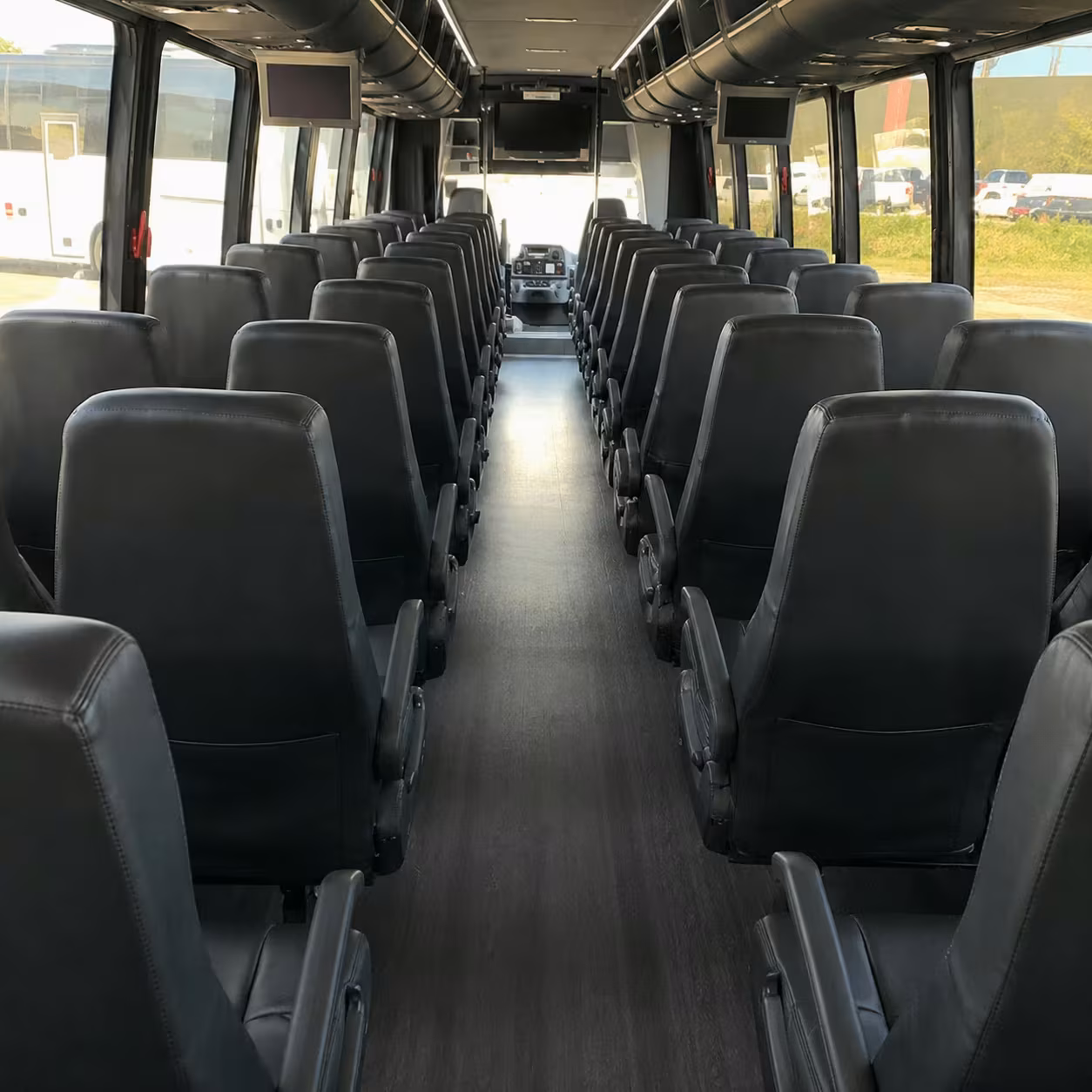 30 passenger minibus inside