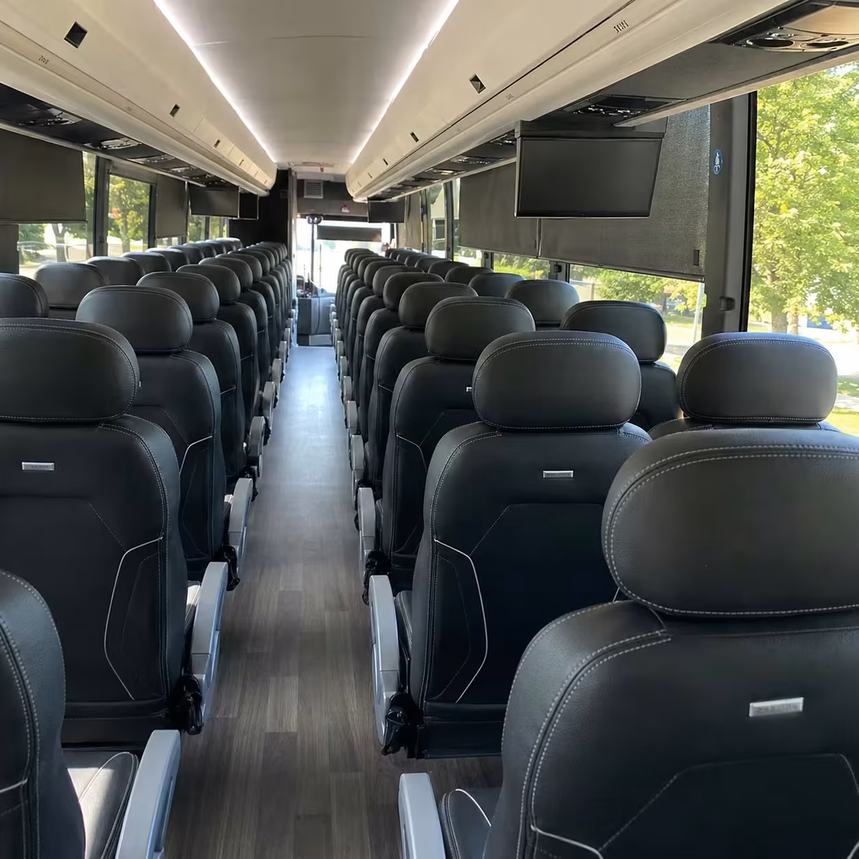 fullerton 56 passenger charter bus rental