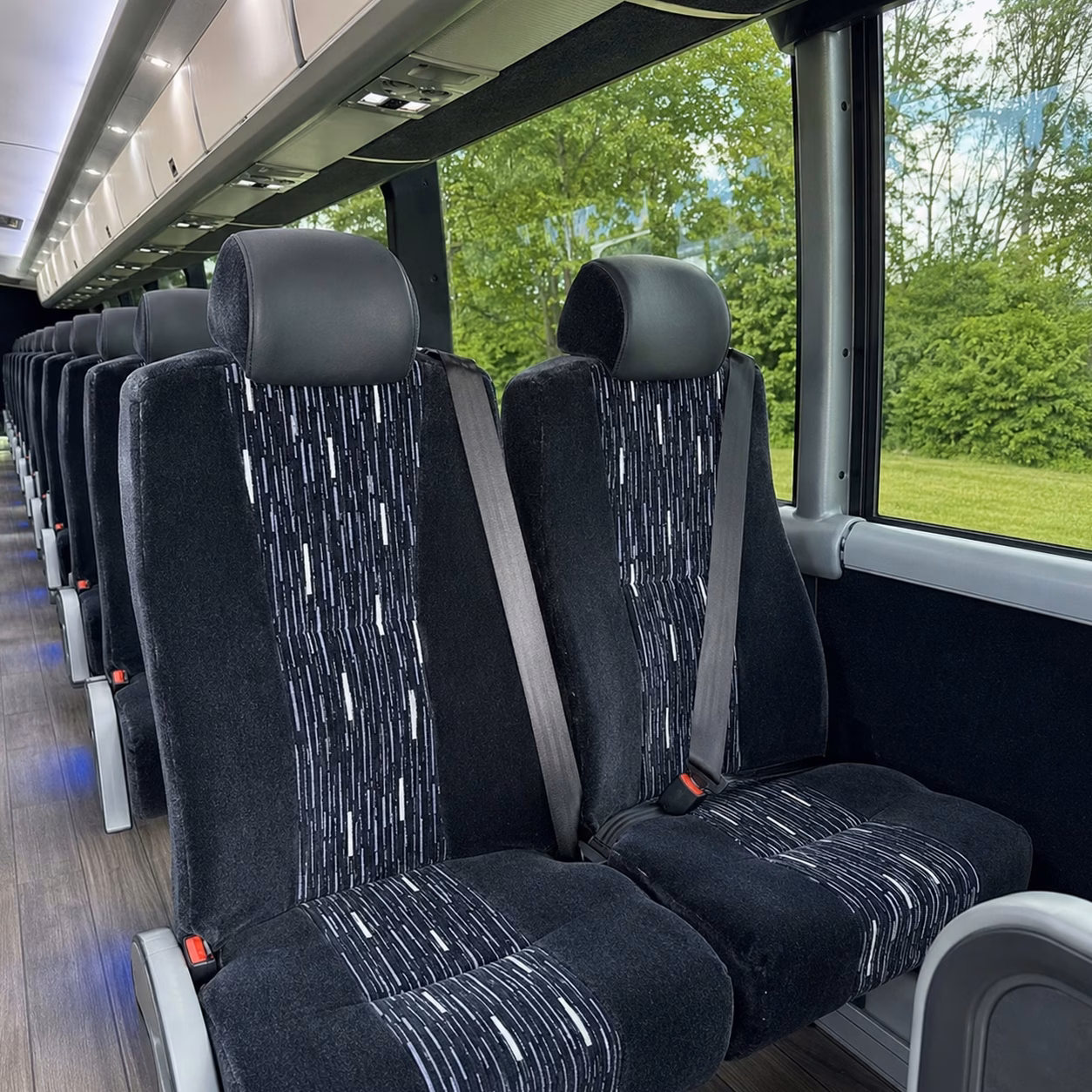 how bus type and size change charter bus prices in fullerton california